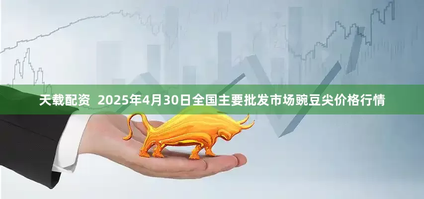 天载配资  2025年4月30日全国主要批发市场豌豆尖价格行情