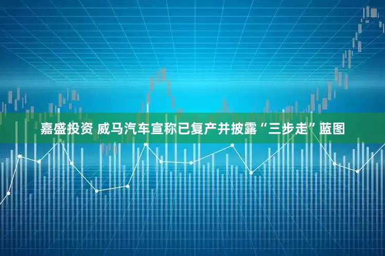 嘉盛投资 威马汽车宣称已复产并披露“三步走”蓝图